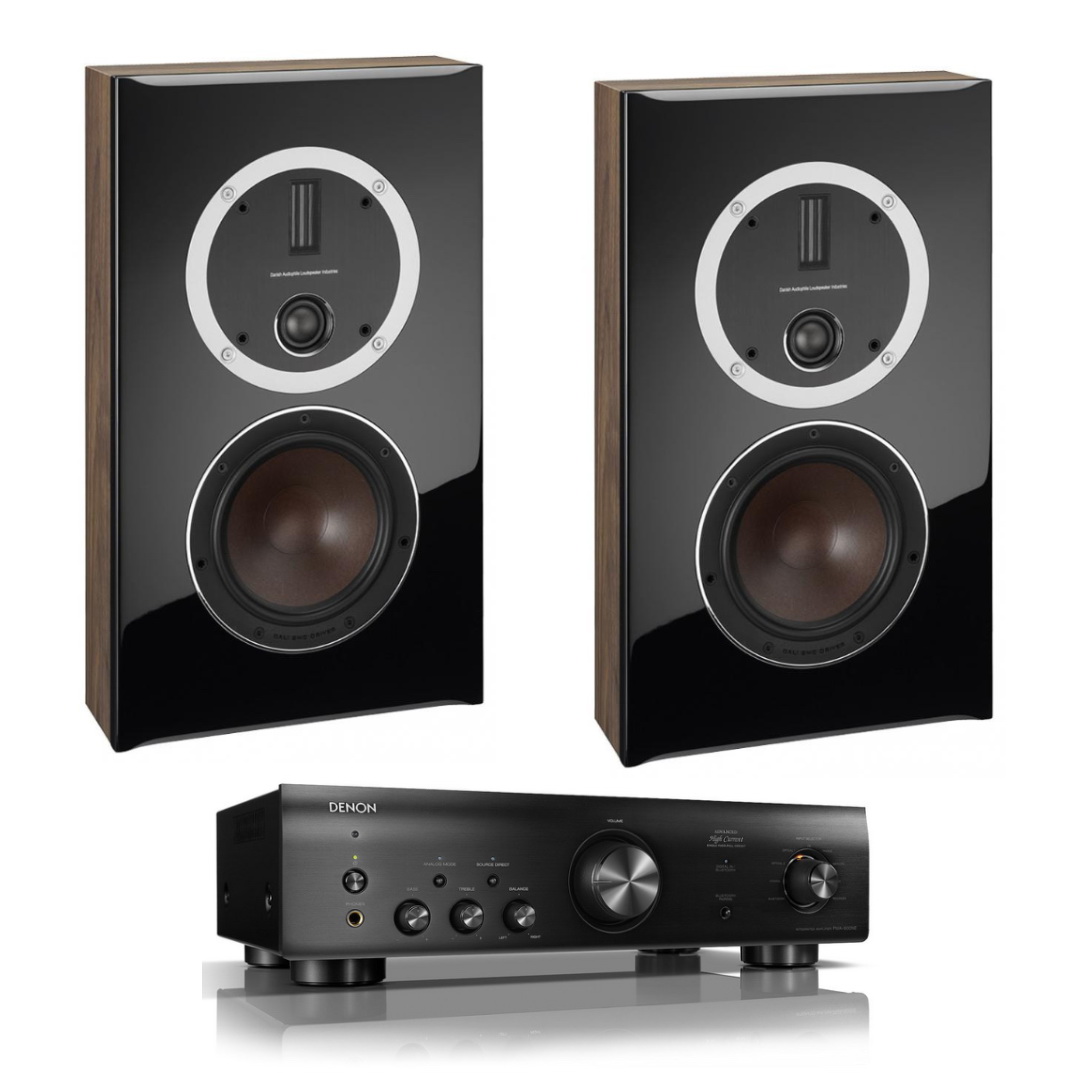 :  DALI Opticon LCR  - Denon PMA-600NE