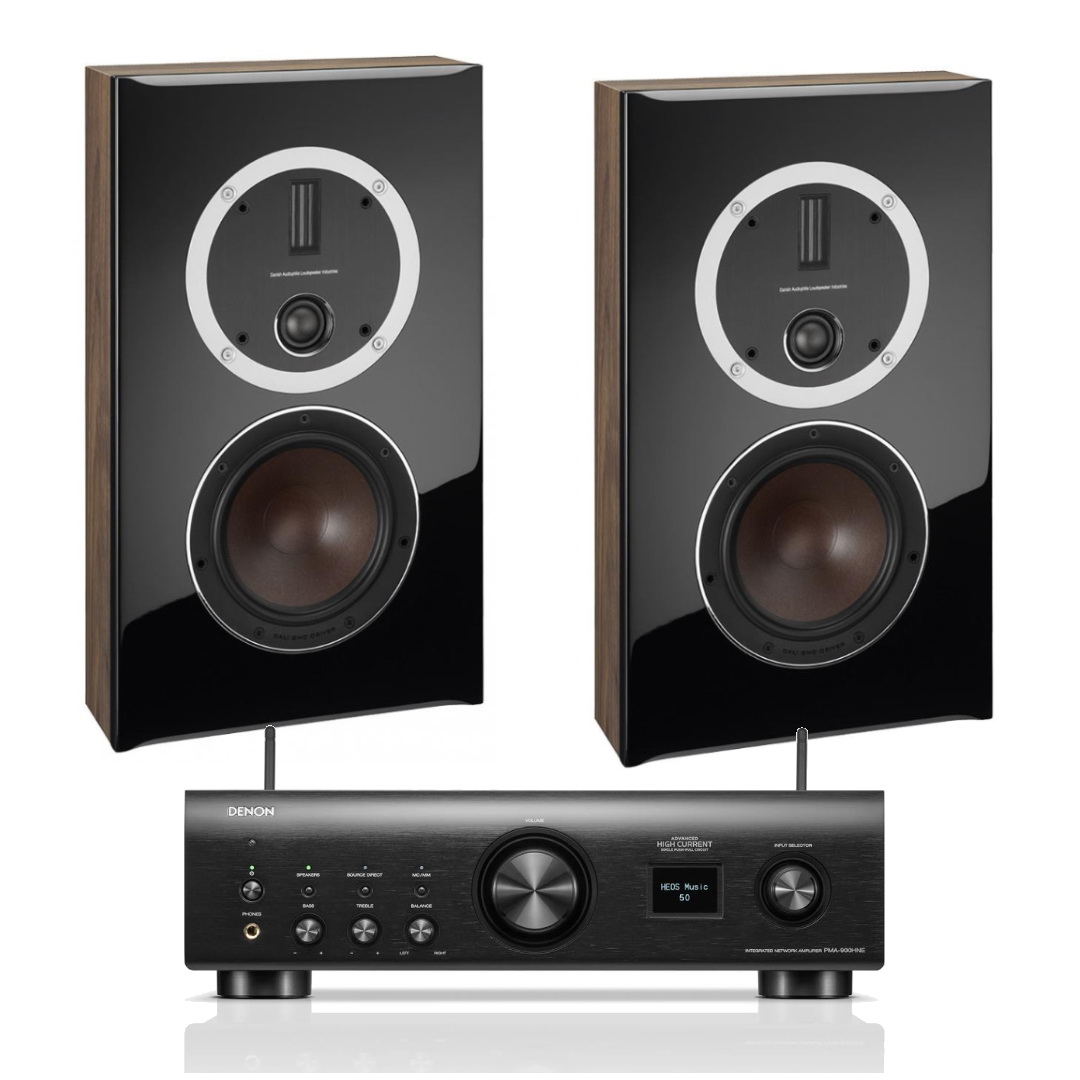 :  DALI Opticon LCR  - Denon PMA-900NE