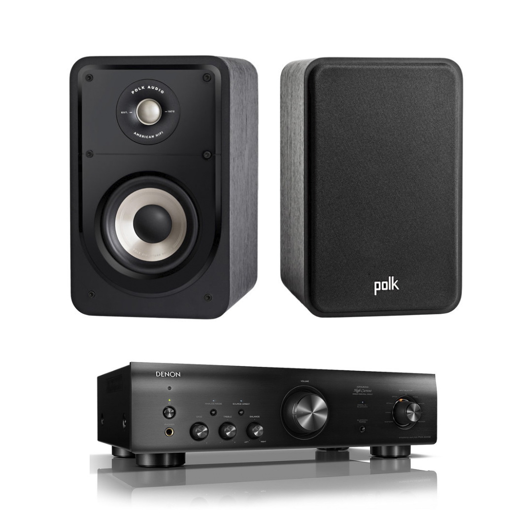 :  Polk Audio Signature S15e  - Denon PMA-600NE