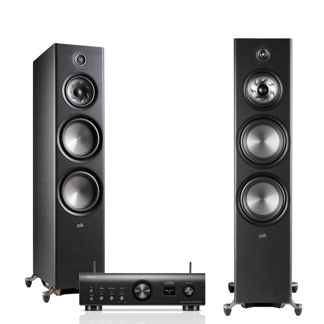 :  Polk Audio Reserve R700  - Denon PMA-900NE