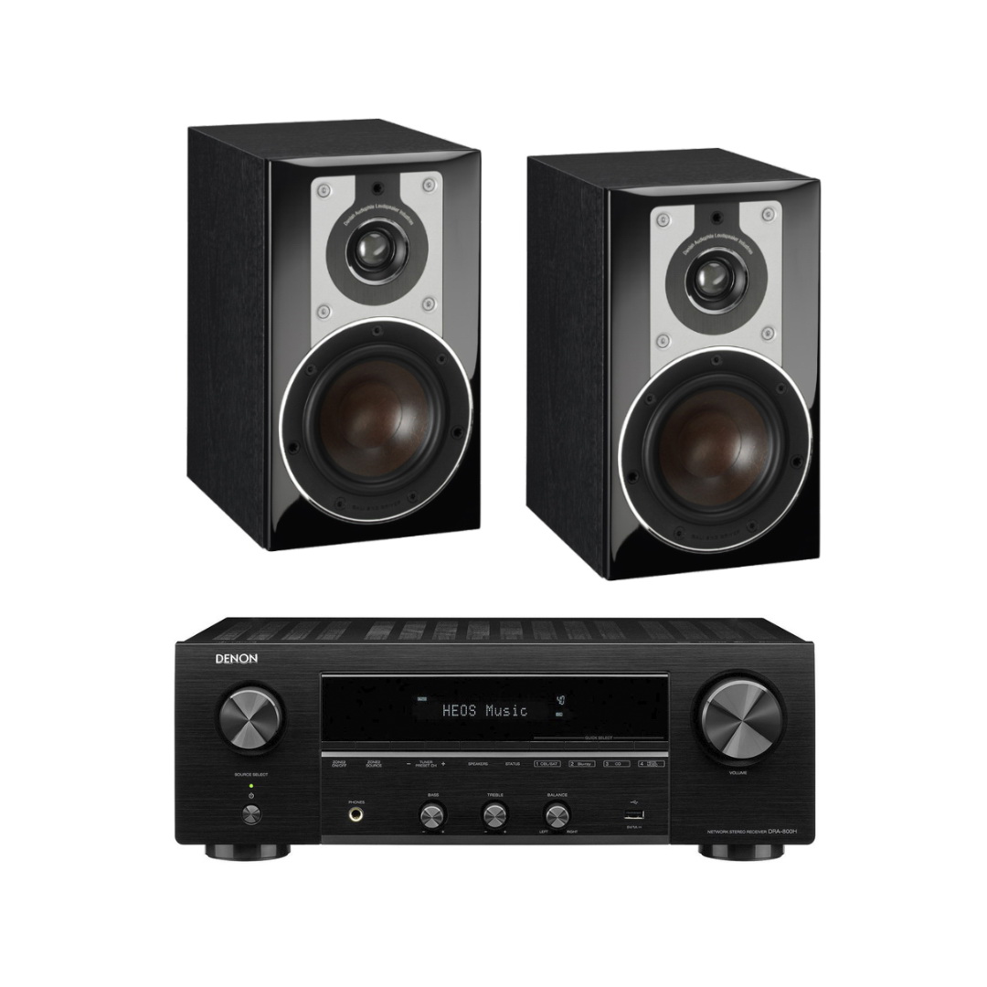 :  DALI Opticon 1   - Denon DRA-800H