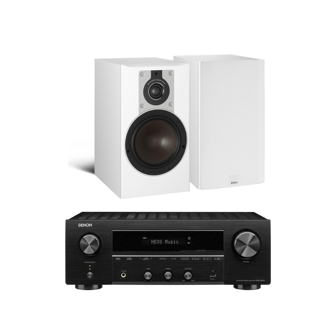 :  DALI Opticon 2   - Denon DRA-800H