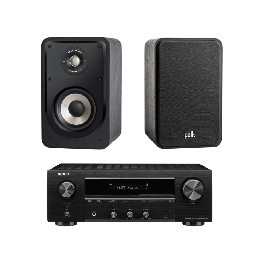 ��������: ������� Polk Audio Signature S15e � ������� ������-������� Denon DRA-800H