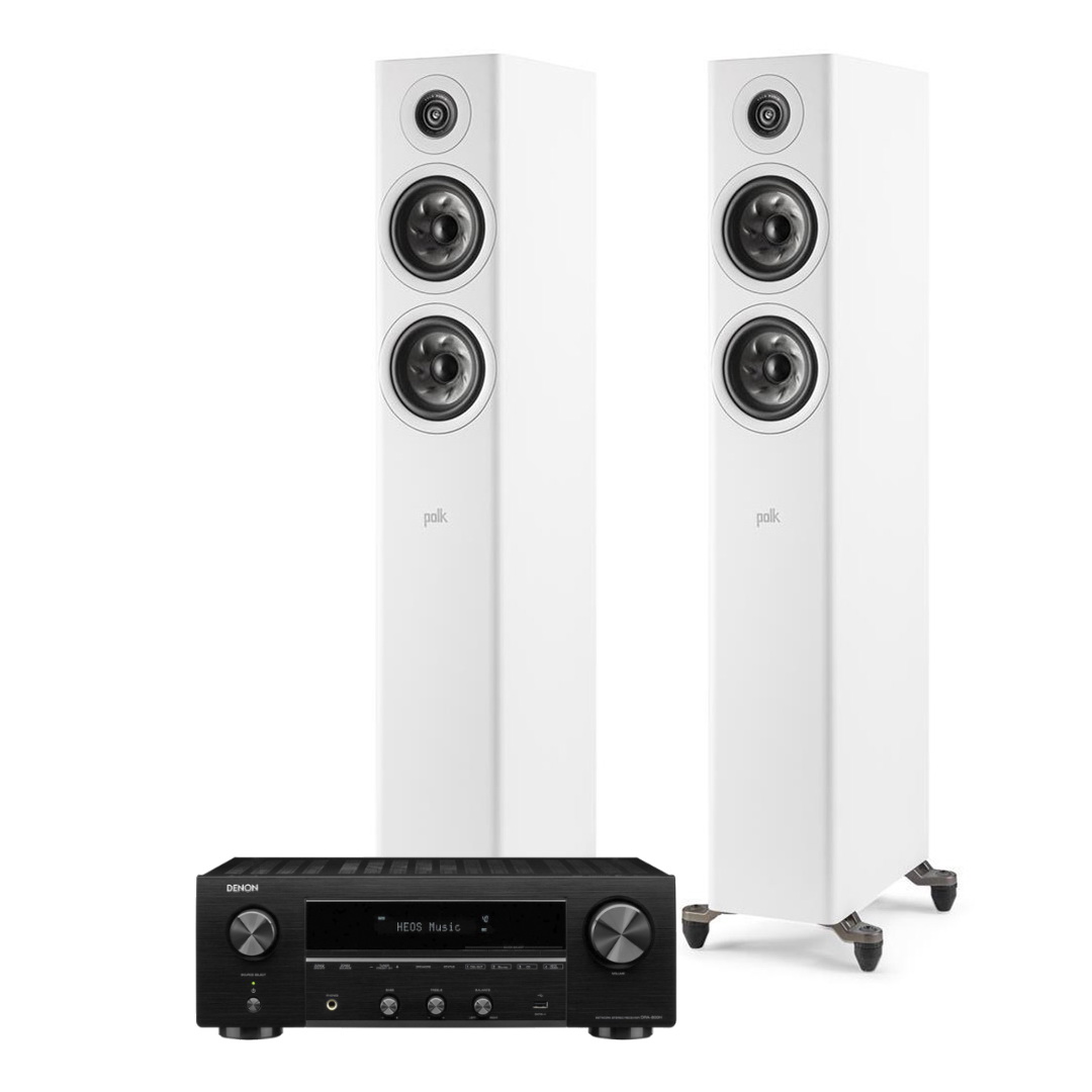 ��������: ������� Polk Audio Reserve R500 � ������� ������-������� Denon DRA-800H