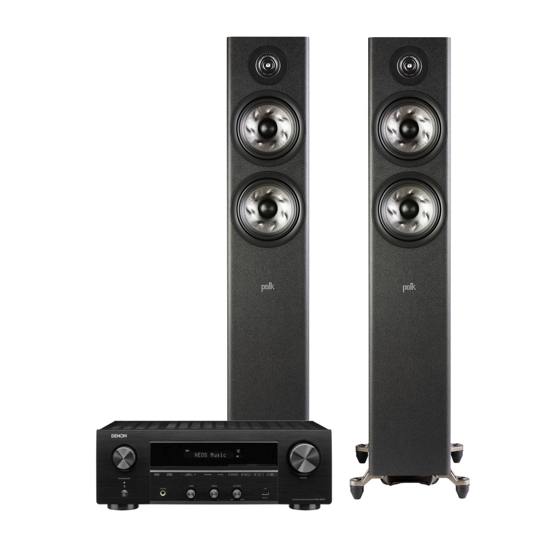��������: ������� Polk Audio Reserve R600 � ������� ������-������� Denon DRA-800H
