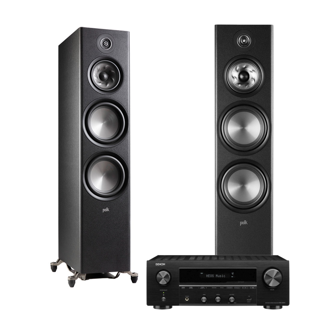 ��������: ������� Polk Audio Reserve R700 � ������� ������-������� Denon DRA-800H
