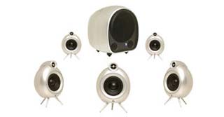 �������� �������� 5+1sab: SCANDYNA Micro-pod 5.1 (white)