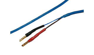 TCI Tiger Stereo Speaker Cable Terminated with TCI 4mm Plugs 2.0 m