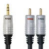  : PGA 3402 PROFIGOLD Audio Interconnect -   3.5 - 2 RCA M 1.2m