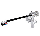 : Clearaudio Radial tonearm Satisfy Kardan  TA 014 Silver Aluminium