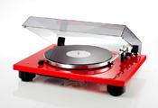 Проигрыватель виниловых дисков: Thorens TD 206 (Made in Germany) High gloss Red