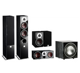    DALI 5.1: Zensor 5+Zensor 3+Zensor VOKAL+SUB E-9 F Black Ash