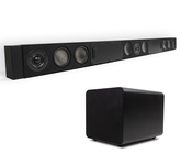   WiSA:  + : SAVANT SMART AUDIO SOUNDBAR WITH WISA SUB (BLACK) - 