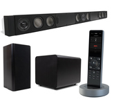   WiSA 5.1 +  : SAVANT Smart Audio 5.1 with X2 Remote (BLACK) (PKG-SA1RMB-00)