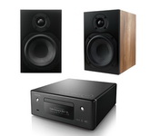  CD-  Wi-Fi/AirPlay2/Bluetooth: Denon CEOL RCD-N11+ Scansonic L 5