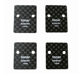 Комплект прокладок для картриджей: TONAR CARTRIDGE SPACERS, SET OF 4, CARBON FIBER, art. 6066